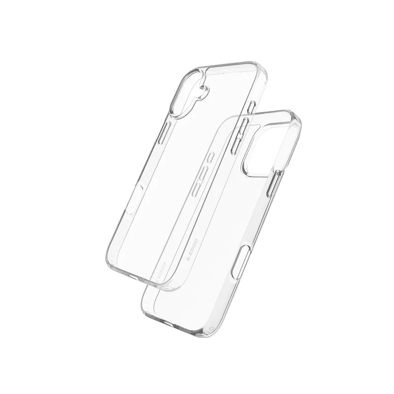 KZDOO Guardian Custodia Protettiva Trasparente di Lusso Anti-Graffio Antiurto per iPhone 16/16 Plus/16 Pro/16 Pro Max - immagine 4