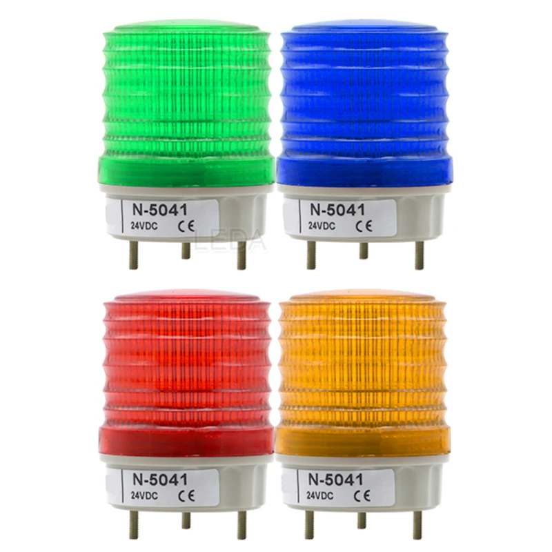 Balise Lumineuse LED Rotative 10W Rouge | Alarme Stroboscopique D'urgence | Fixation Magnétique Ou Vis | IP54