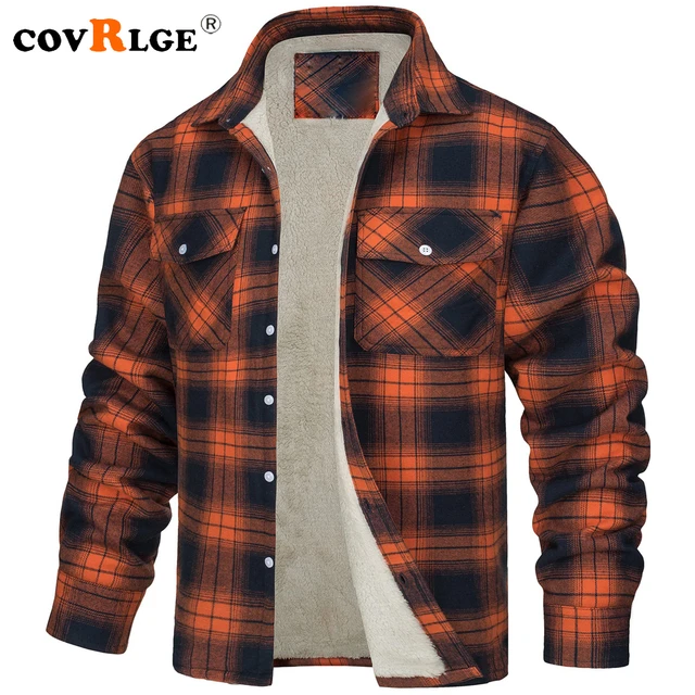 Deals Under 10 Dollars Lightning Deals of Today Flannel Shirt for Men  Fashion Long Sleeve Button Down Lapel Classic Plaid Shirts Casual Regular  Fit Jacket with Pocket at  Men's Clothing store