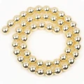 8mm 18k Gold Color