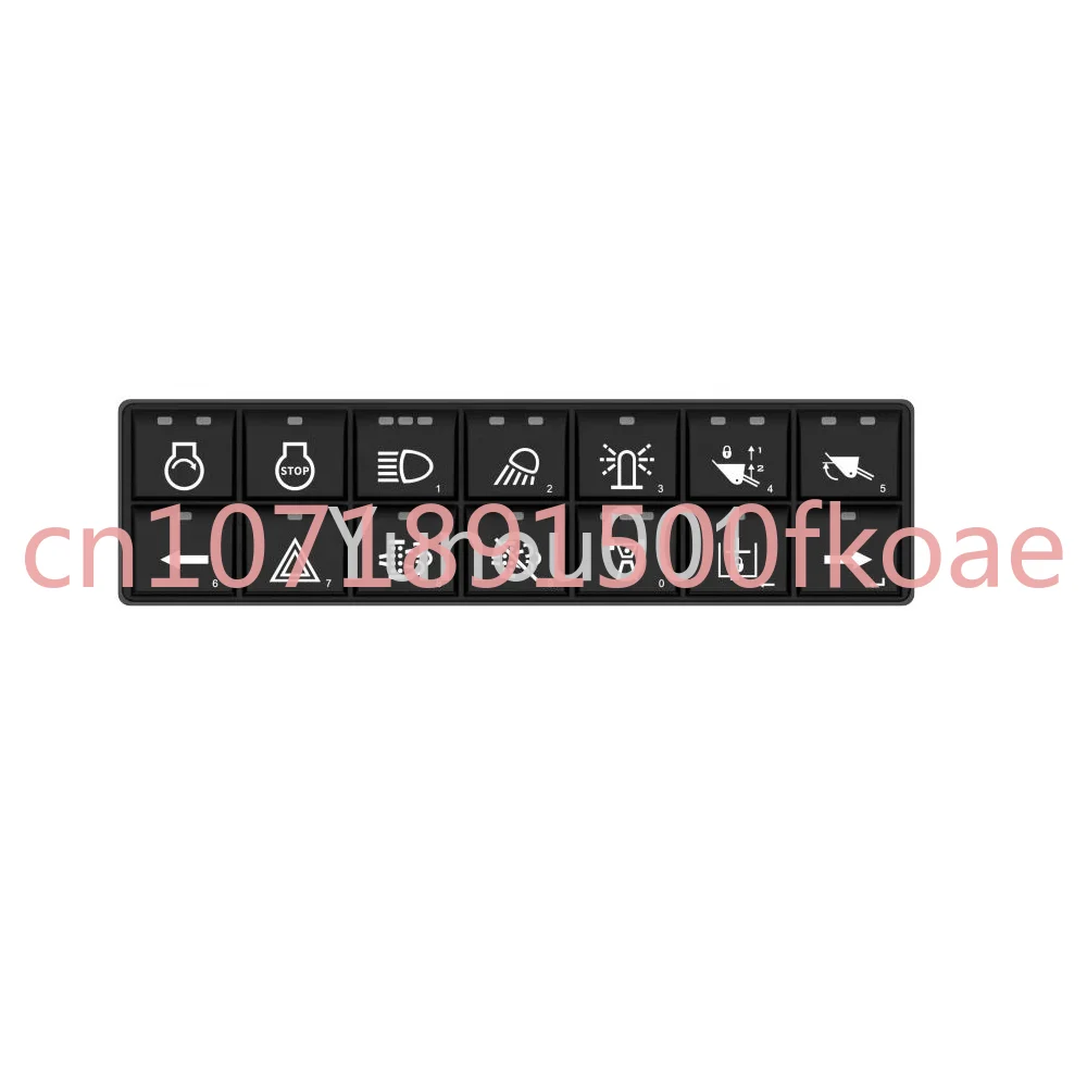 

Excavator Control Panel Intelligent CAN Bus Keyboard Engineering Machinery Silicone Key Board