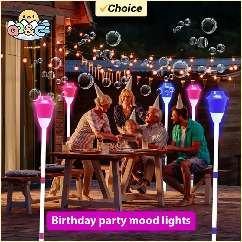 Automatic Bubble Machine with Music and Light for Kids Party