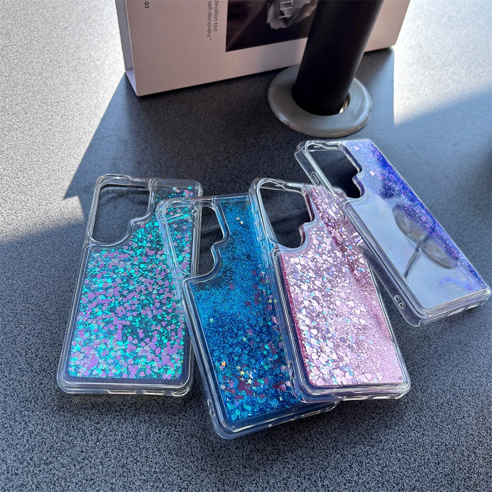 Floating Glitter Liquid Bling Phone Case - Quicksand Dynamic Design