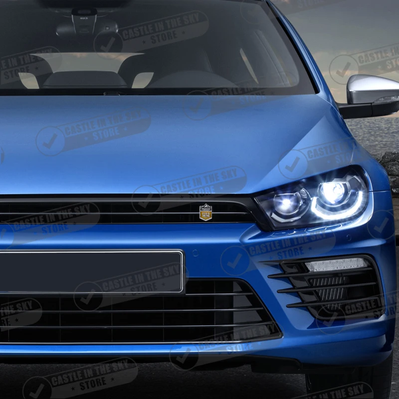 Фото 3D Автомобильная наклейка 4x4, горная передняя решетка, значок, металлическая наклейка, Эмблема для Jeep Wrangler, Grand Cherokee, компас, аксессуары Silverado №4