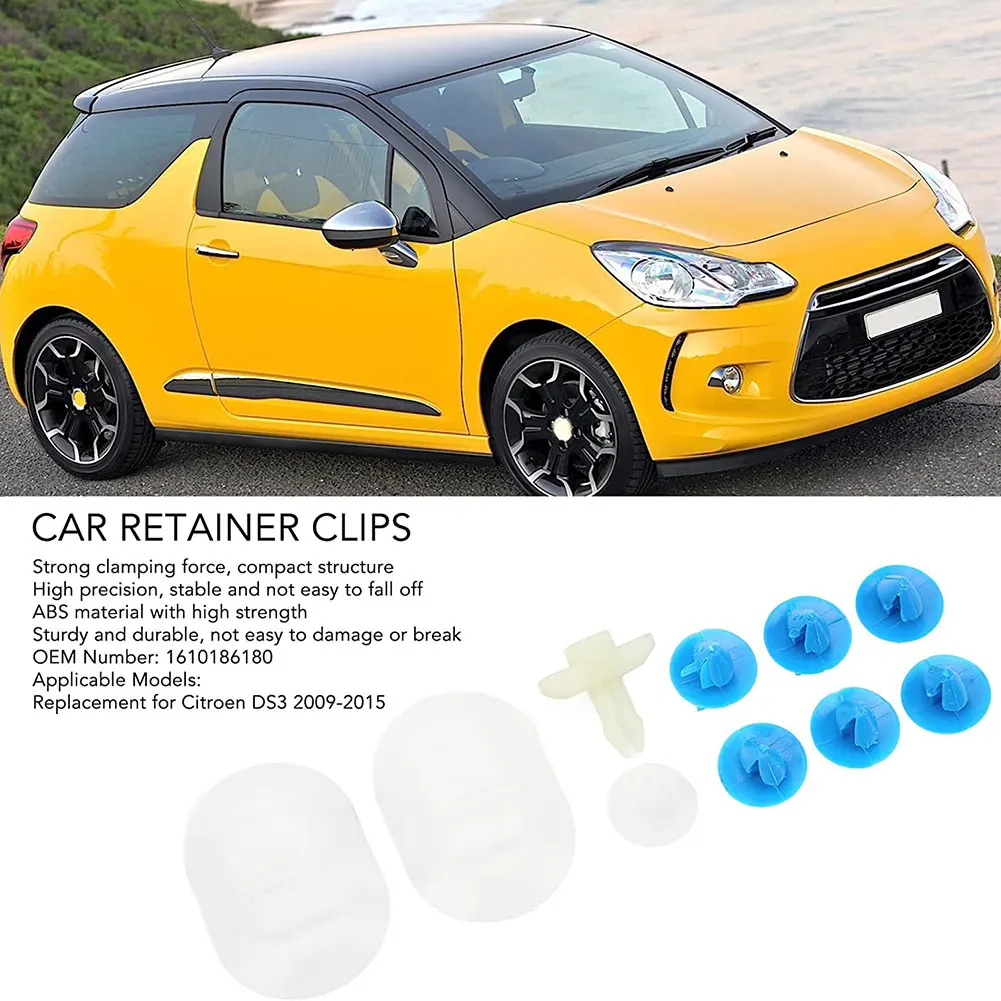 Kit de Fixation de Jupe Latérale Automobile pour Cristaux, Accessoires de  Voiture, DS3 2009-2015, 10 Pièces - AliExpress