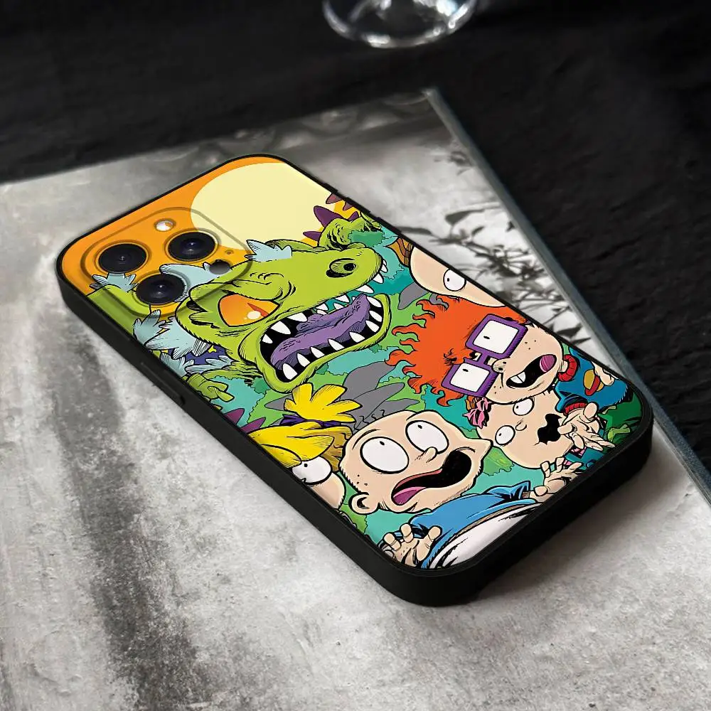 Cartoon Rugrats Anime Soft TPU Phone Case - Skin-Friendly Design