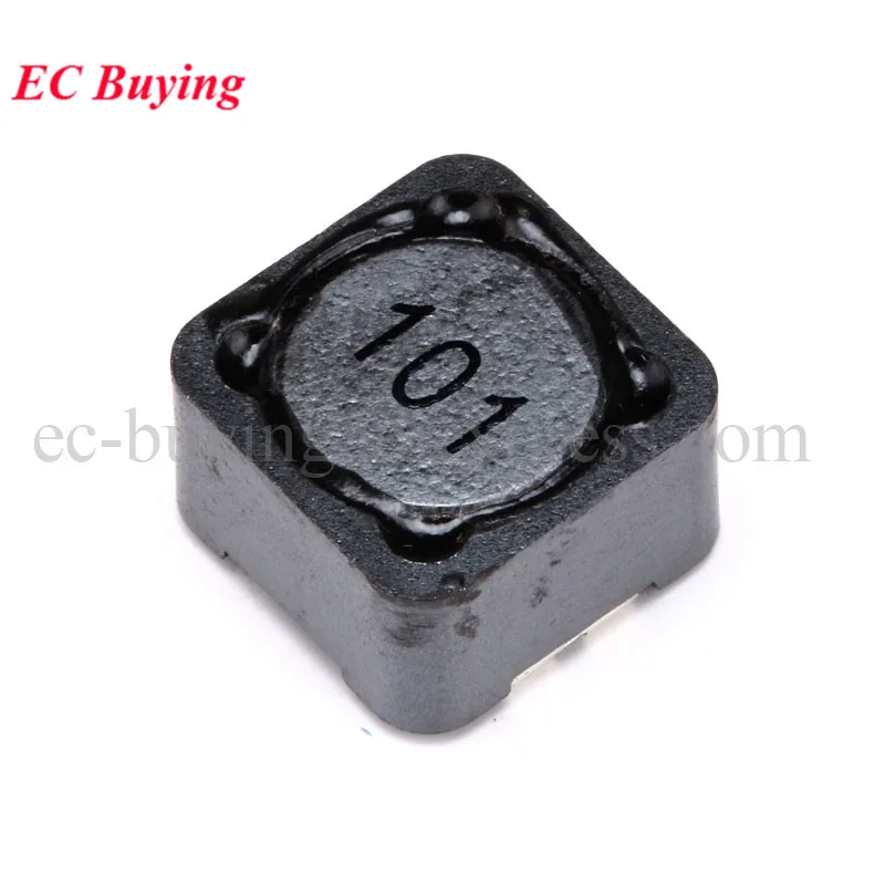 Pack of Shielded SMD Power Inductors with Various Inductance Values - 10 Pieces/5 Pieces