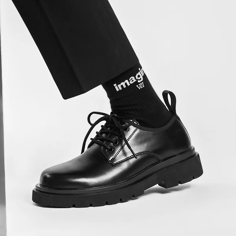 Semelle épaisse Chaussures Business Homme Chaussures En Cuir Pour