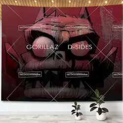 Gorillaz Demon Days Album Art Tapestry - Aesthetic Wall Hanging & Room Decor - 150X130CM (BGT5492)