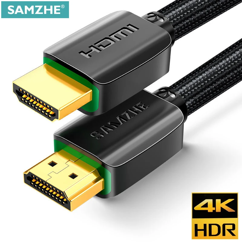 Samzhe Hdmi Kabel 4K/60Hz Voor Usb Hub PS5 Tv Box Hdmi 2.0 Digitale Kabels  18Gbps dolby Atmos HDR10 + Hdmi Splitter Kabel| | - AliExpress