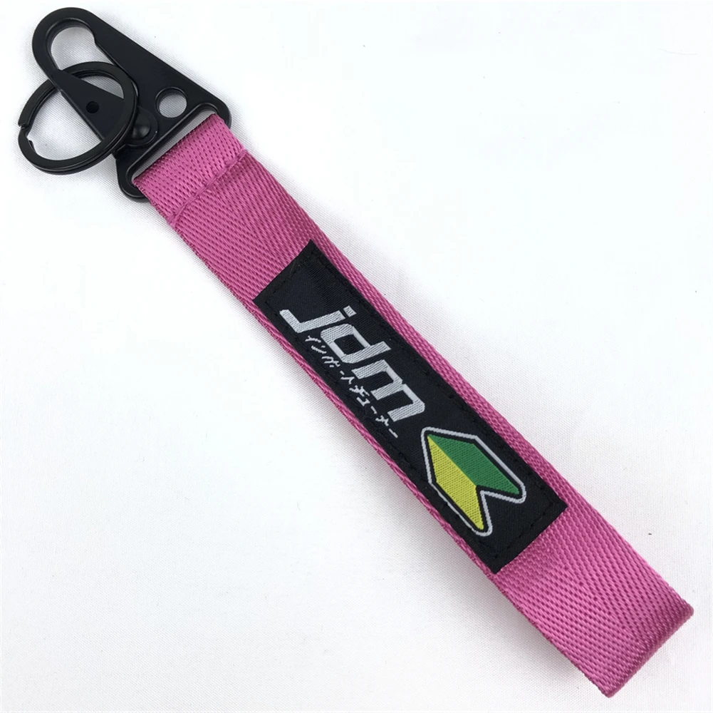 Jdm Wristband Key Tag Portachiavi Auto Portachiavi Per Formula 1 Opel Astrah Audi A3 Mini Cooper Peugeot Car Gadget Accessori Cordino