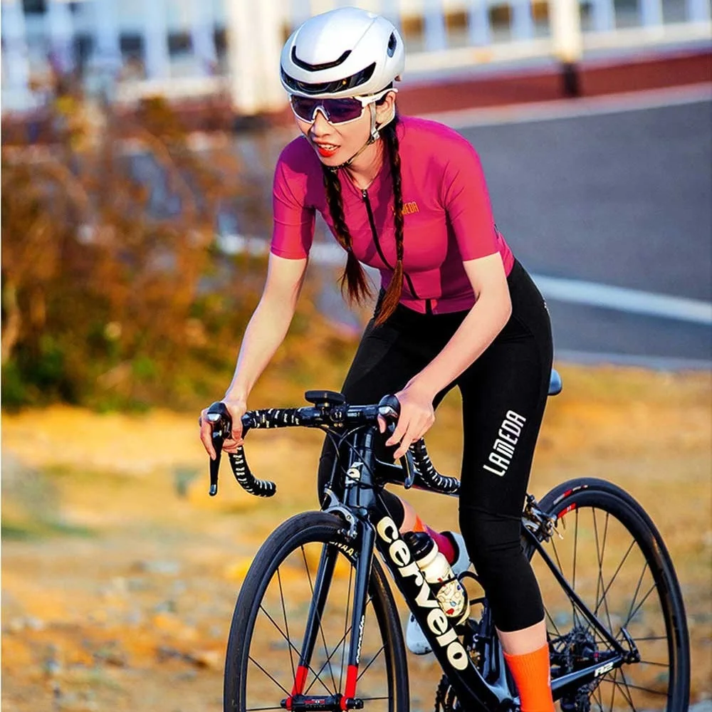 Tute Tuta Mtb Estiva Bicicletta Tute Ciclismo Donna Tuta Corta