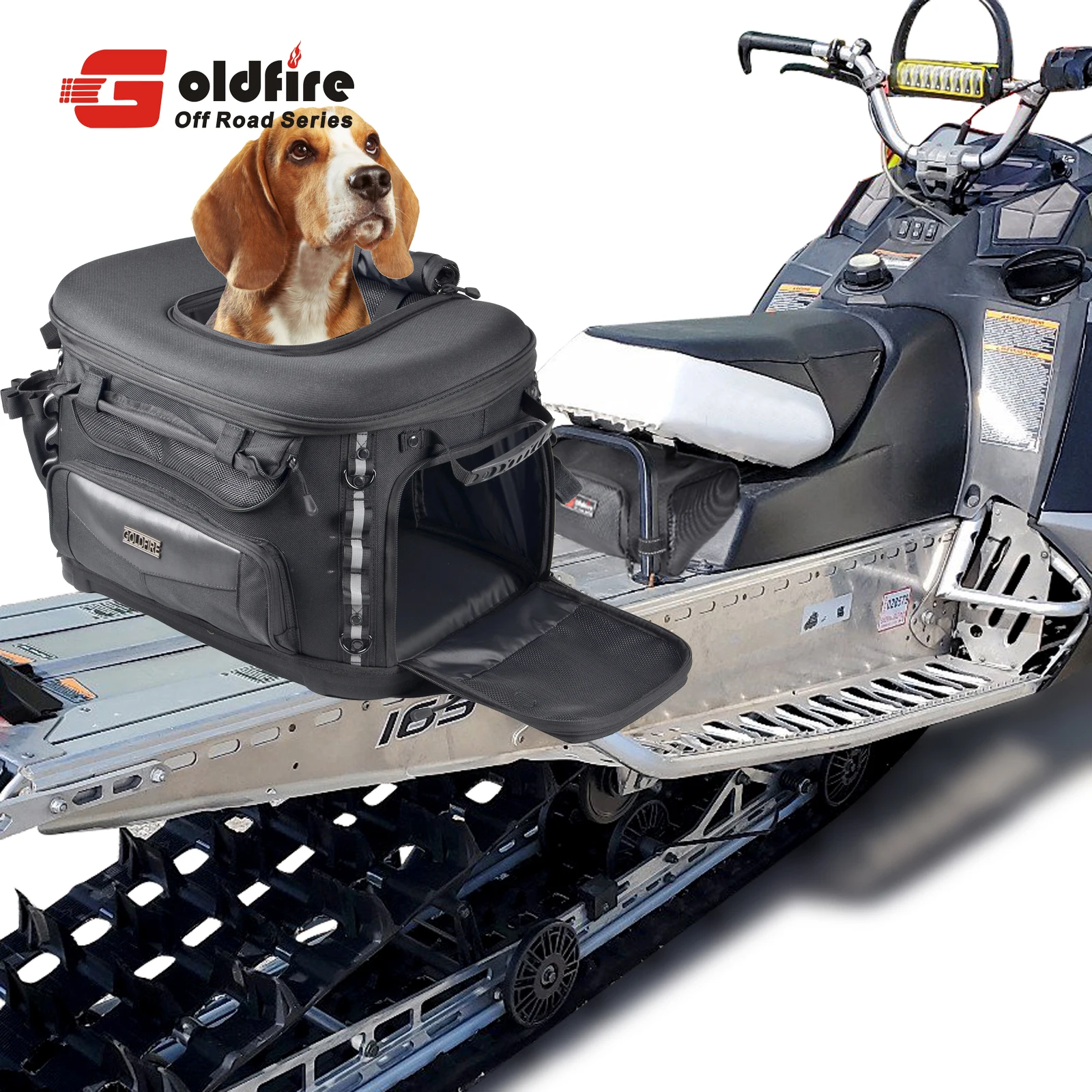 GrandeCapacidadeDogCarrierSnowmobileBicicletaMotocicletaAoar