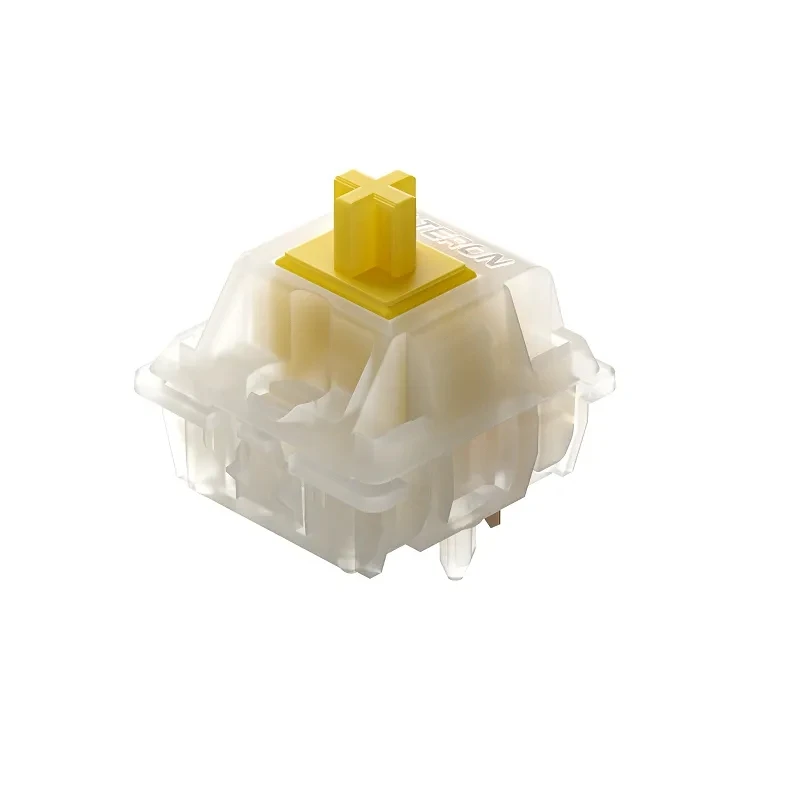 Gateron Leitoso Pro Amarelo Vermelho Switches Ks3 x1 Pin Interruptor Lubed Linear para Gaming Teclado Mecânico - Imagem 4
