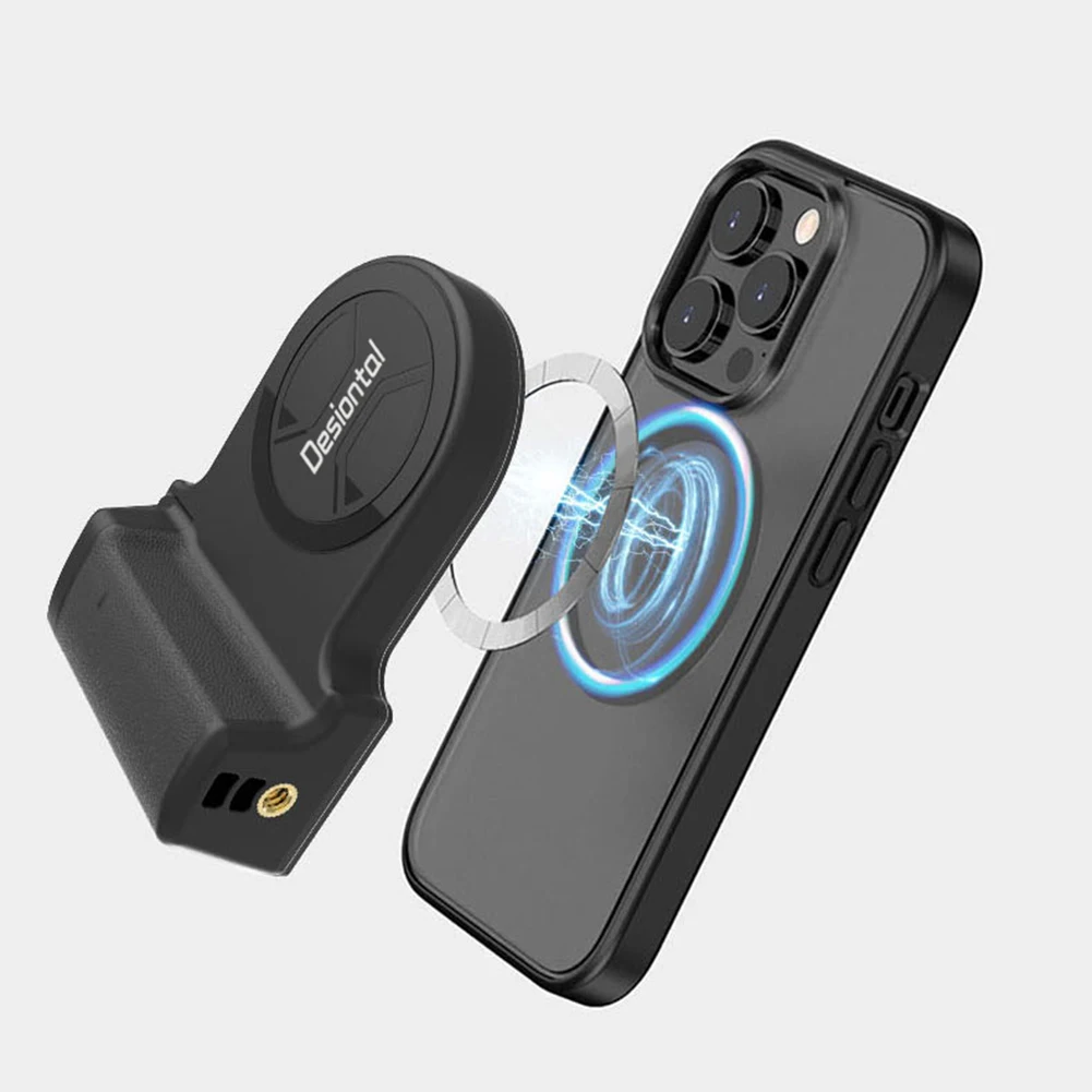 Magnetic Camera Handle Bluetooth Stabilizers For Cell Phones Photo Bracket Anti-shake Selfie For Magsafe Wireless Charge