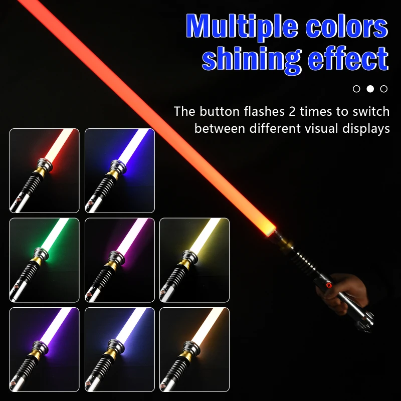 を販売 Wanarico Rgb 15色ライトセーバー変更可能金属ハンドルライトセーバーと17セットサウンドエフェクトモードfx決闘led Usb充電式 安い売品 Centerofhope Haiti Org