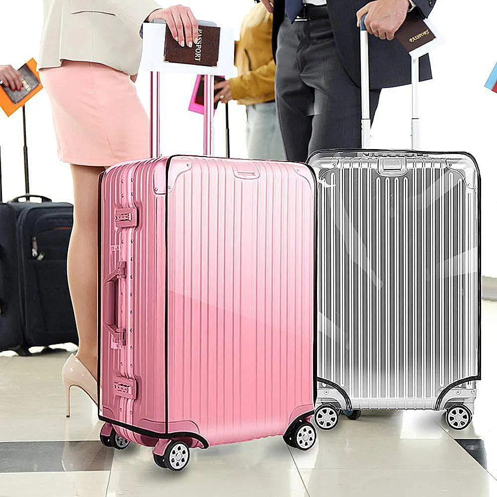 

Full Transparent WaterProof Luggage Protector Cover Travel Accessories Thicken Suitcase Protector Cover Travel Essentials Cover