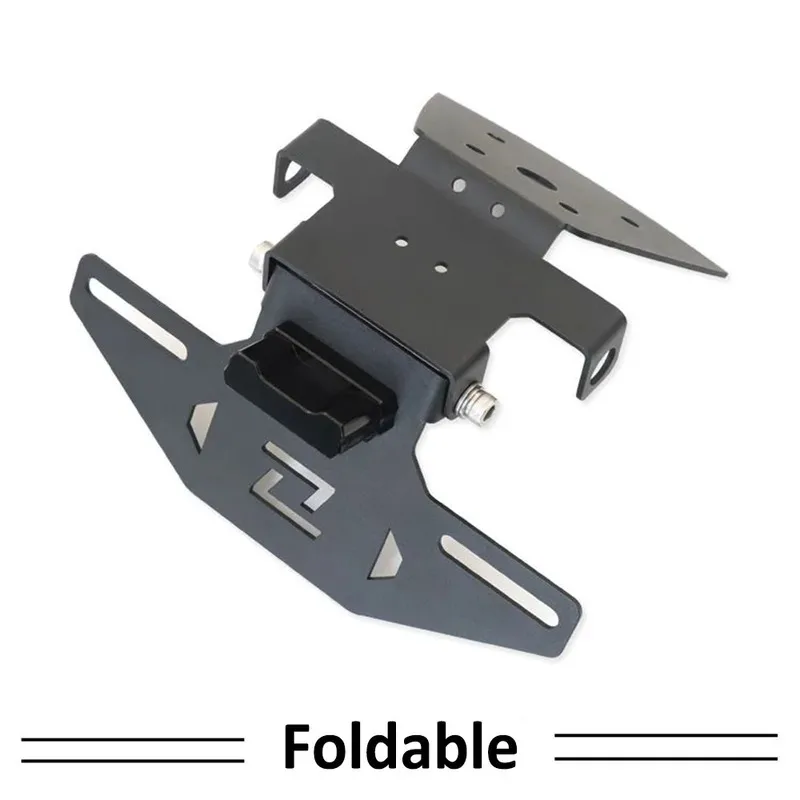 KOVE 450RR 450 RR 오토바이용 접이식 리어 숏 테일 스톡 테일스톡 번호판 홀더 브래킷 (방향지시등 포함) 신제품