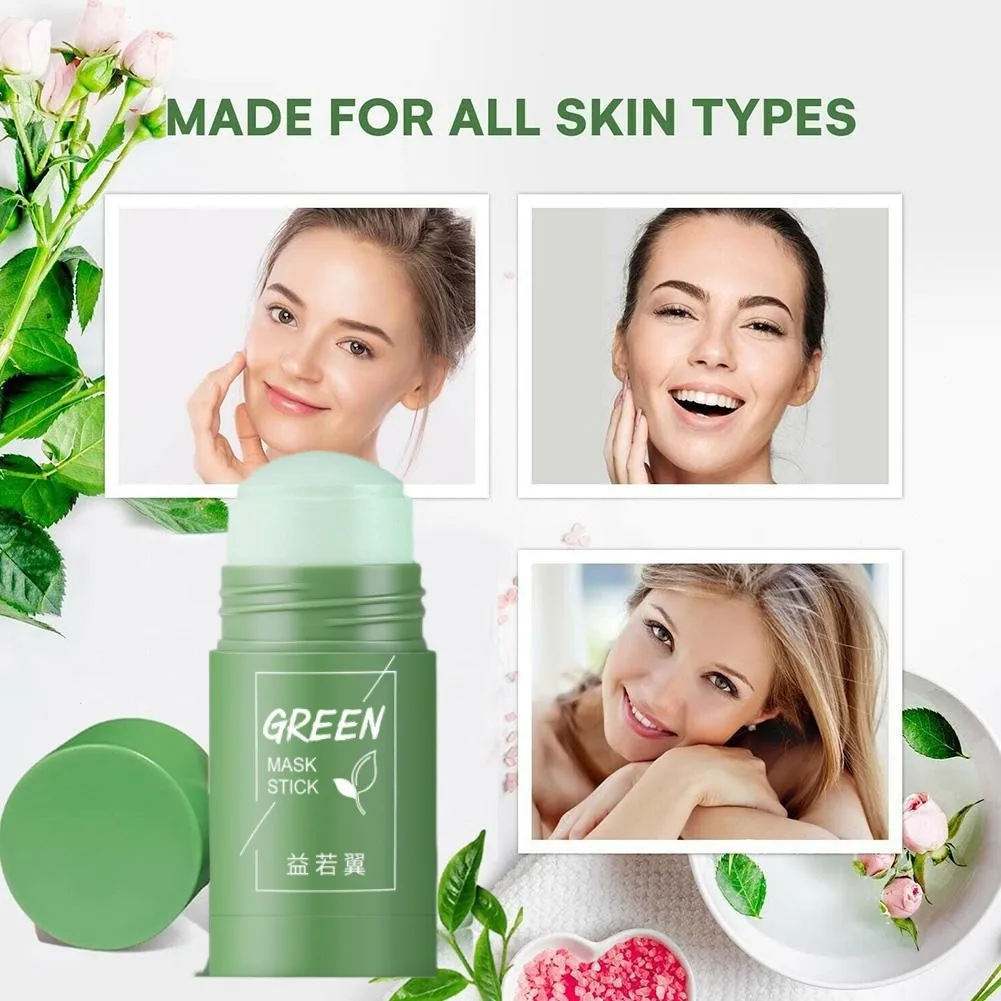 Original 40g Remove Blackhead Green Tea Solid Mask Cleansing Stick Mask