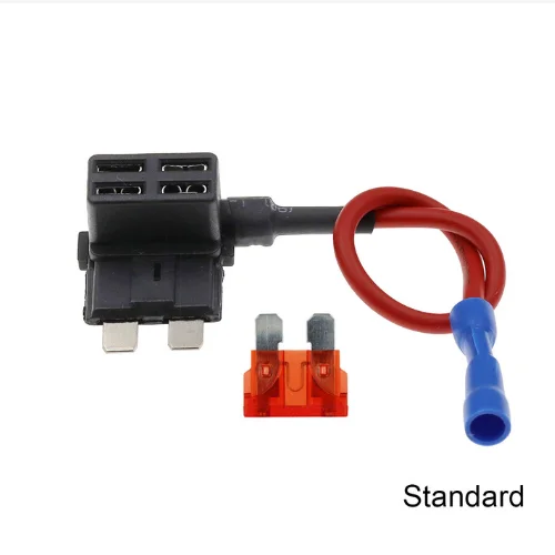 Car fuse holder 12V 24V add-a-circuit tap adapter with 10A fuse