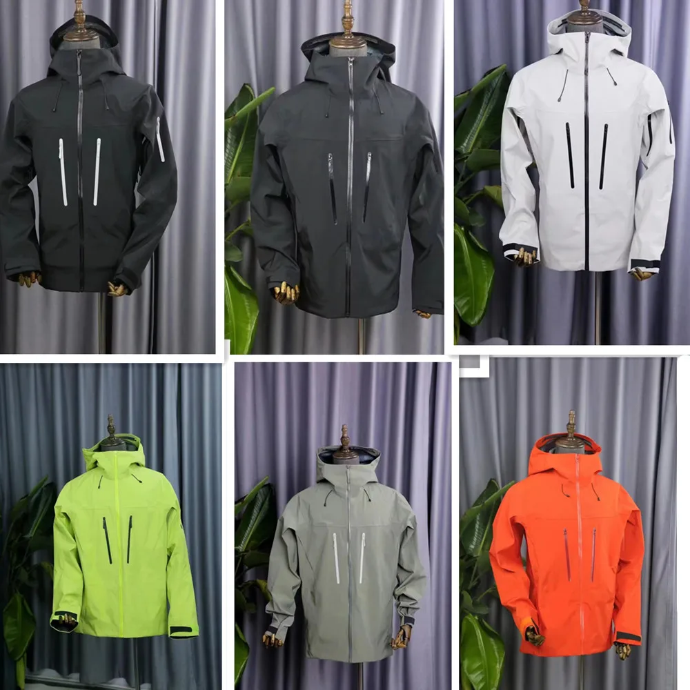 Nuove Giacche Sv6 Serie Alpha Di Alta Qualità Per Uomo Alpha Sv Jakcet Top Giacca Da Esterno Con Ricamo Impermeabile