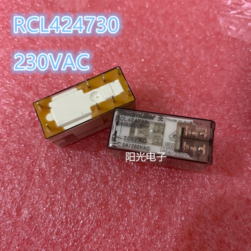 

(Абсолютно новое) 1 шт./лот, 100% оригинальное реле: RCL424730, В переменного тока, 8 контактов