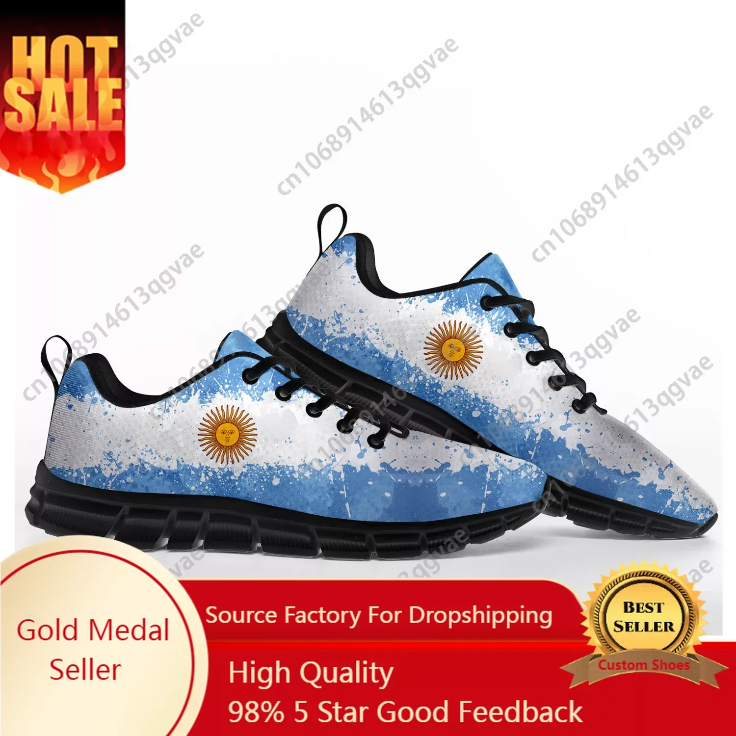 

Argentine Flag Sports Shoes Mens Womens Teenager Kids Children Sneakers Argentina Casual Custom High Quality Couple Shoes