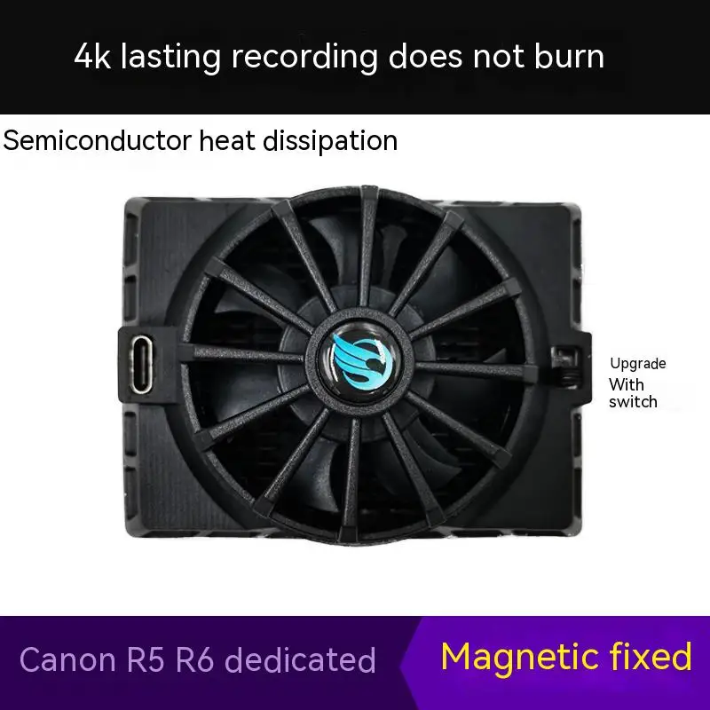 2023 Camera universal cooling fans R5 R6 M50 850D RP 200D2 reduce heat