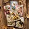 Yoofun 30Sheets  Collage Decor Material Paper Flower Painted Book Pages Vintage Plant Creative DIY Junk Journal Scrapbooking diy 3