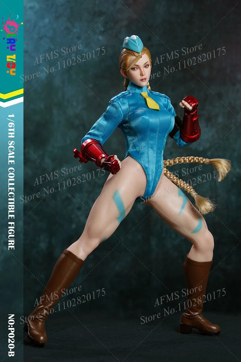 PLAY TOY P020 1/6 Scale Collectible Figure Cammy Fighting