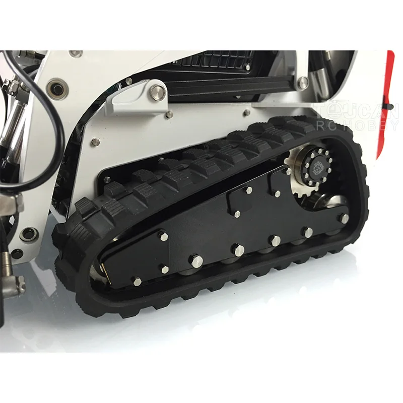 1/14 RC Hydraulic Loader LESU Metal Radio Control Aoue-Lt5 Tracked Skid-Steer RTR Model Lights Toys for Adult Thzh1208-Smt9 6
