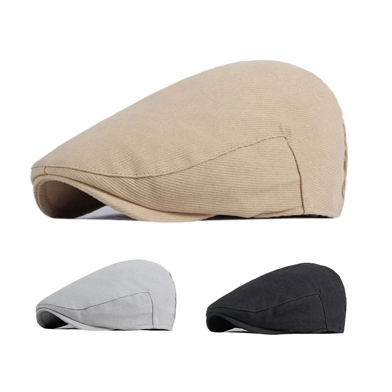 

Hat for Men Beret British Retro Advance Hats for Women Peaked Newsboy Cap