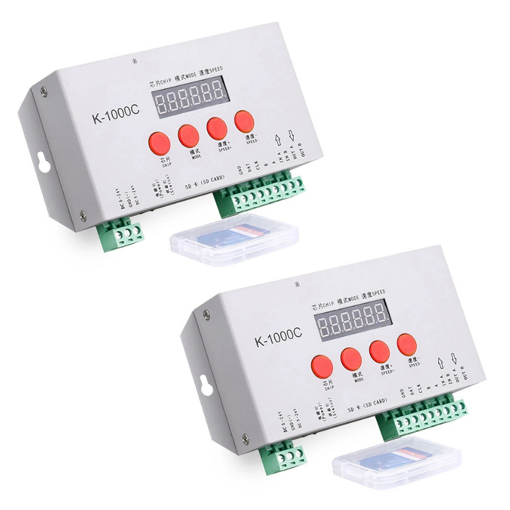 

2X телефон, контроллер K1000C WS2812B WS2811 APA102 T1000S WS2813