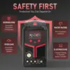 Plasma Cutter Welder Combo Gas MIG/Gasless MIG/Lift TIG/Stick/CUT 5 in 1 Welding Machine FIRSTESS MP200 Multi Process 4