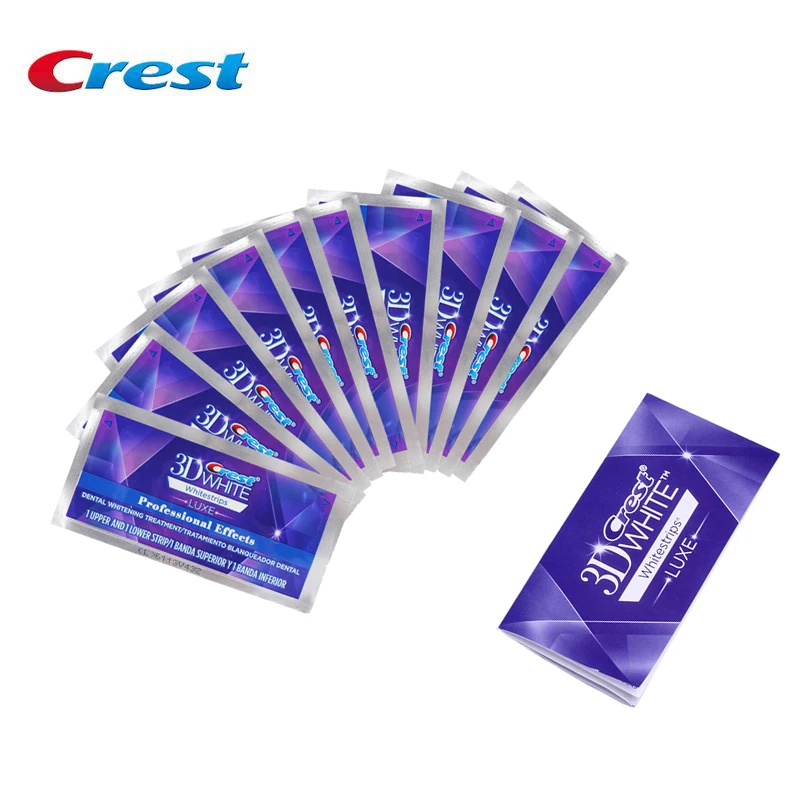 Crest 3d Whitestrips Professional Enamel Safe Teeth Whitening Kit