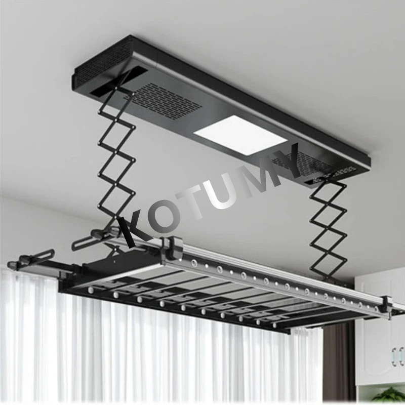 Ceiling Mounted Korean Clothes Drying Rack Automatic Intelligent