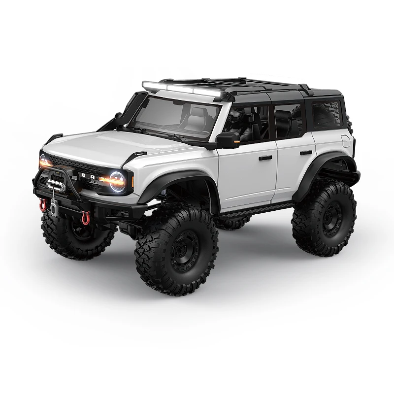 HB RC Cars R1001-2 Jeep Wrangler 4WD Off-Road Vehicle 1:10 Scale Upgraded RC Component Electric Model Children's Christmas Gift 5