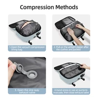 Travel casual Backpack 16 inch vacuum compression Laptop Backpack USB charging school Backpack Extended Hiking Business backpack - Image 5