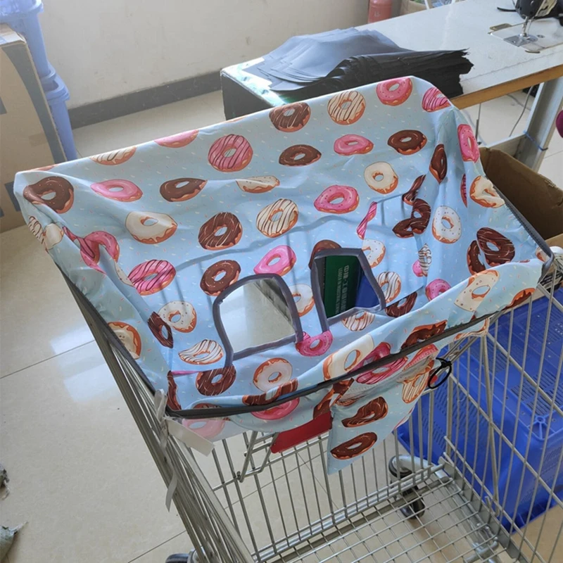 Children Supermarket Grocery Shopping Cart Cover Baby Seat Pad