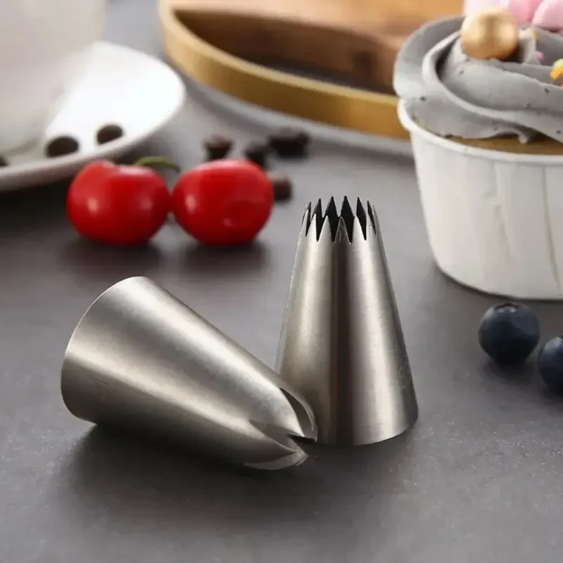 5PCS Large Round Multi-Toothed Baking Tool Set – 304 Stainless Steel 5