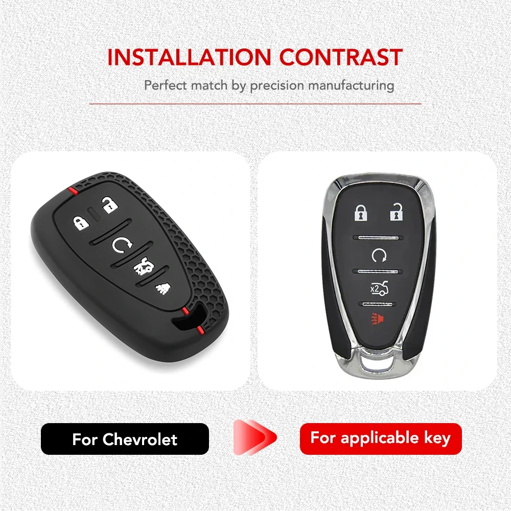 Premium Car Key Shell Fob Cover - Sleek Protective Case