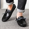 Spring Luxury Brand Loafers Soft Sole White Casual Shoes Designer Soft Leather Versatile Fashion Business Driving Leather Shoes 6