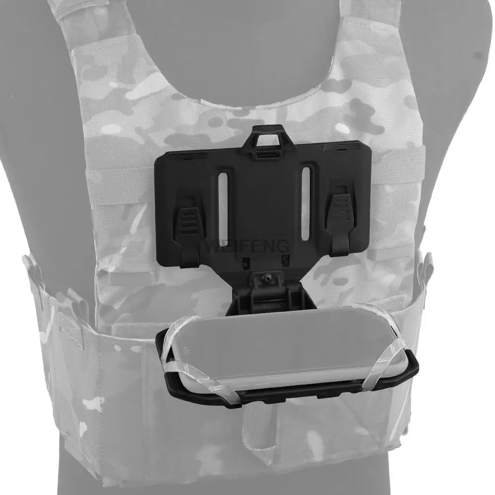 

Tactical Folded Navigation Board Mobile Phone Rack Map Holder Admin Panel Hunting Vest Accessories CS Army Wargame Equipment