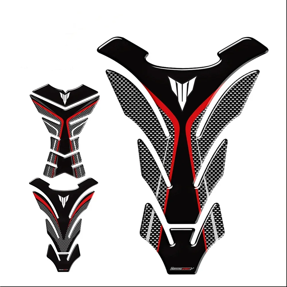 

For Yamaha MT-09 MT-10 MT-03 MT-01 MT 01 03 09 10 Tankpad 3D Motorcycle Tank Pad Protector Decal Stickers