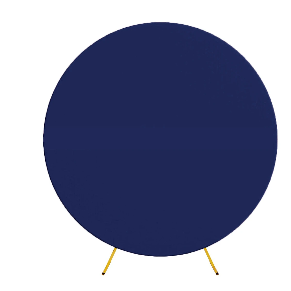 Elegant Round Backdrop Cover for Events – Versatile Elastic Photo Background Decor (Without Stand)