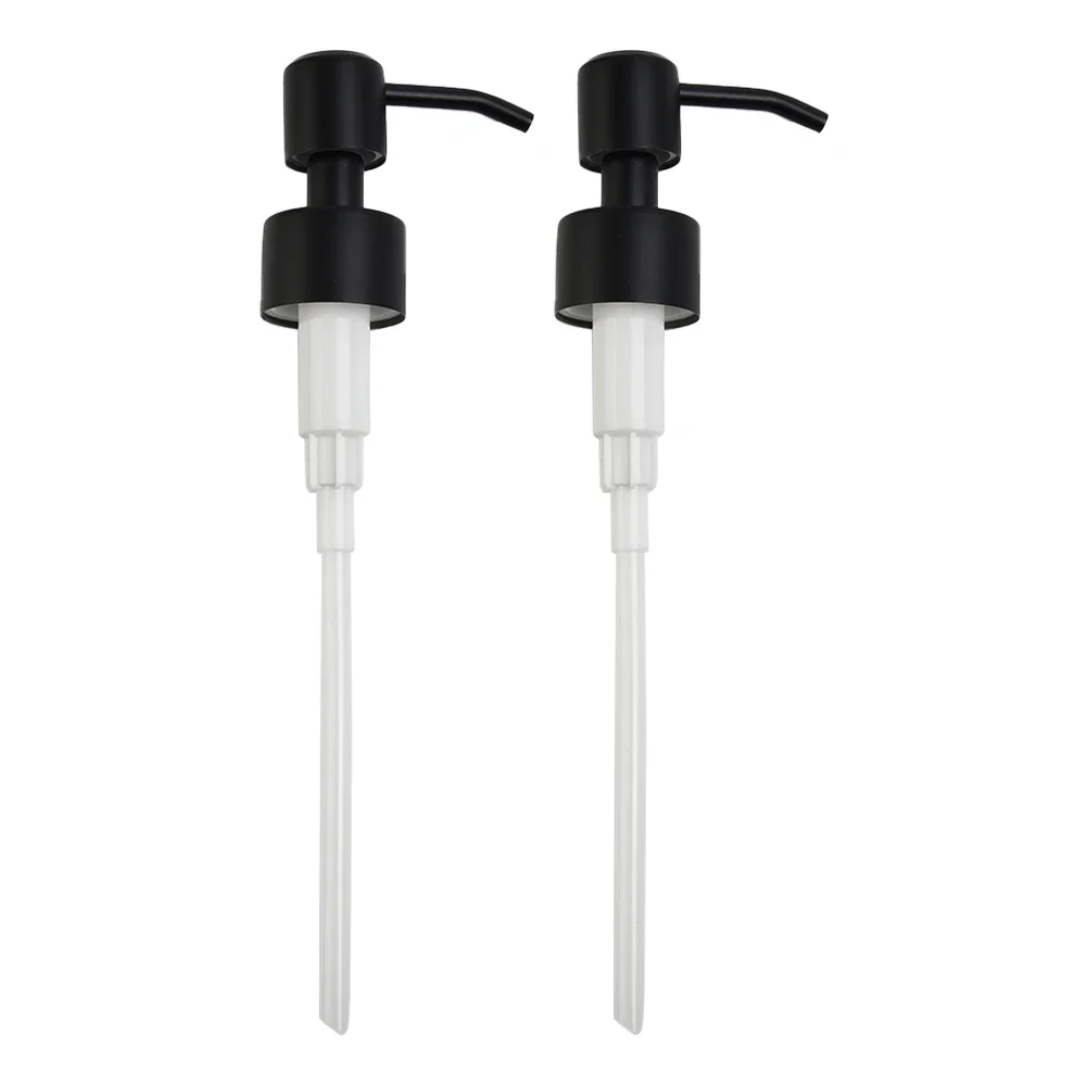 Soap Dispenser Pump Pump Head 1PC 11cm Anti-Corrosion Rust-Proof Silver/Black Stainless Steel Soap Dishe Bath Practical soap dispenser
