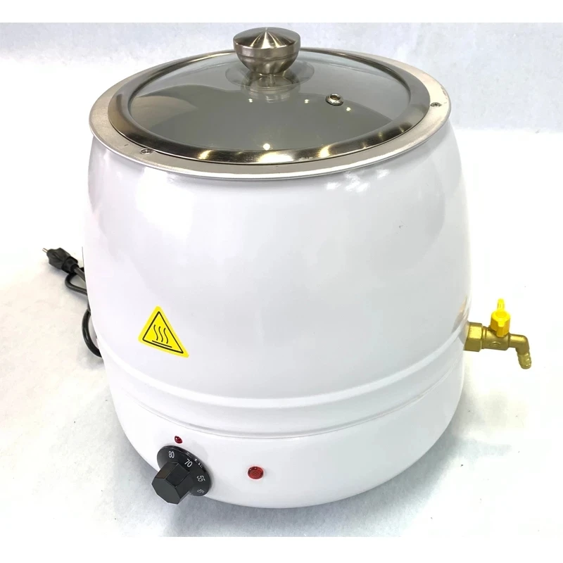 

Wholesale Electric Wax Melting Pot Large Solar Paraffin Wax Melter For Candle Making Machine DIY 10L