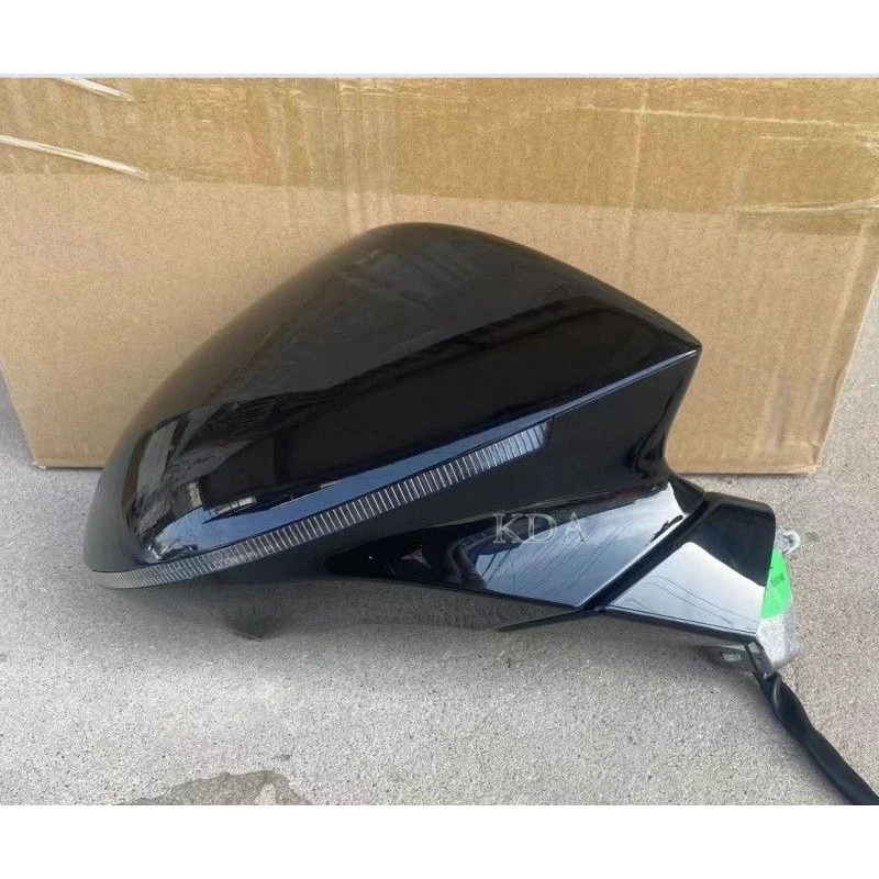 Car Rear Mirror Assembly Rearview Mirror Manual Folding Black Paint for ...