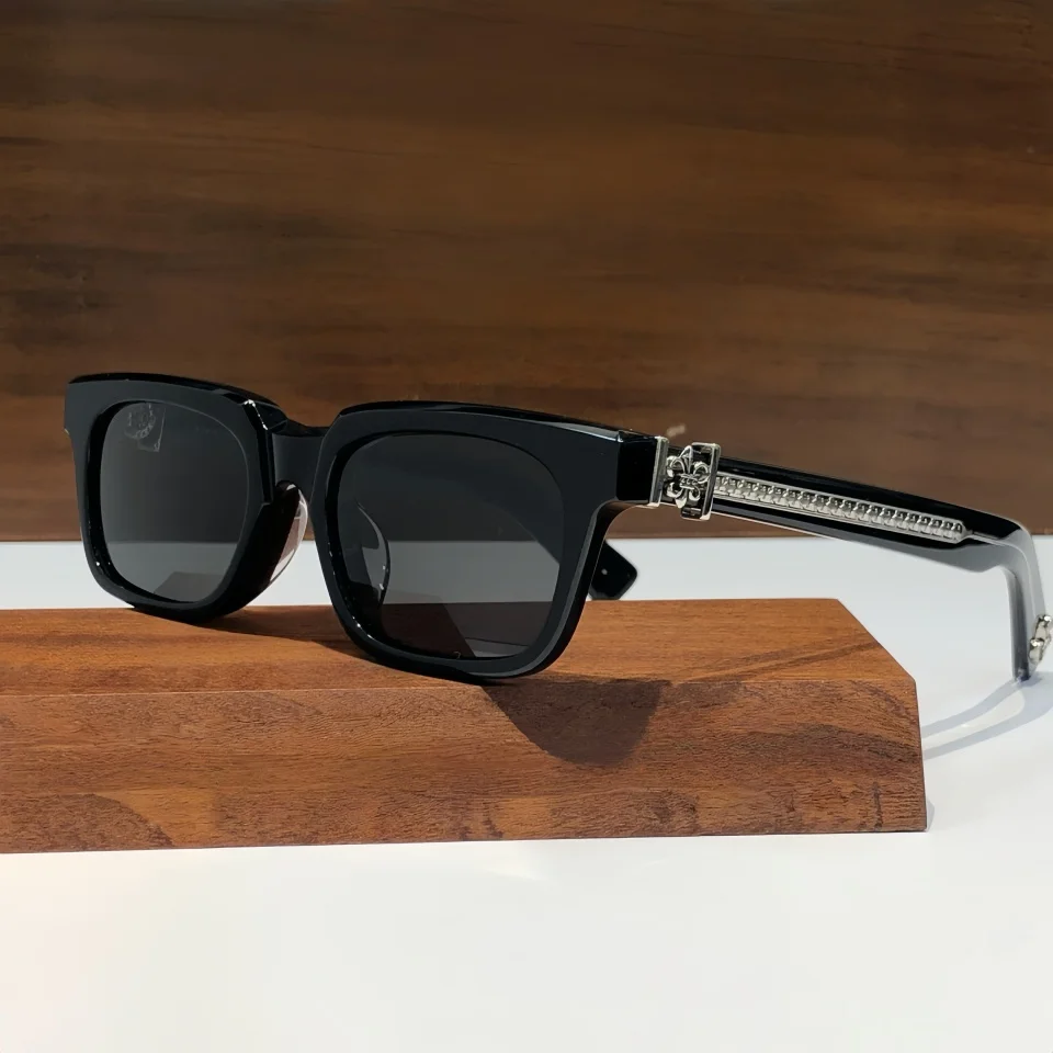 2025 Women's Fashion Beach Leisure Vacation Sunscreen Sunglasses Luxury Brand Men Mountaineering Fishing Acetate SunglassesUV400