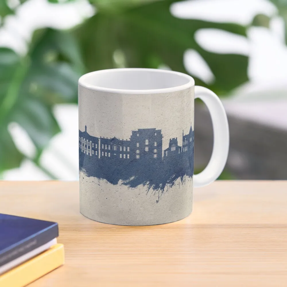 

Oldham England Skyline Coffee Mug Aesthetic Cups Glasses Kawaii Cups Mug